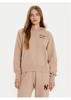 Champion Bluza 117506 Beżowy Regular Fit ze sklepu MODIVO w kategorii Bluzy damskie - zdjęcie 182685856