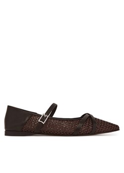 Max Mara Półbuty 2514521332600 Brązowy ze sklepu MODIVO w kategorii Balerinki - zdjęcie 182685878