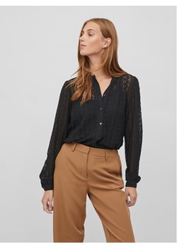 Vila Koszula Chikka 14082977 Czarny Regular Fit ze sklepu MODIVO w kategorii Koszule damskie - zdjęcie 182685937