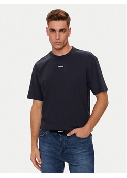 Hugo T-Shirt Dapolino 50488330 Granatowy Relaxed Fit ze sklepu MODIVO w kategorii T-shirty męskie - zdjęcie 182685955