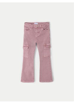 Mayoral Jeansy 4543 Różowy Regular Fit ze sklepu MODIVO w kategorii Spodnie dziewczęce - zdjęcie 182685989