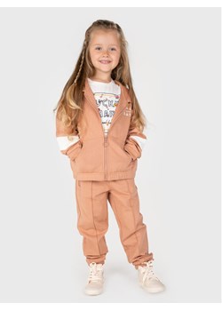 Coccodrillo Spodnie dresowe ZC2120102AWK Różowy Regular Fit ze sklepu MODIVO w kategorii Spodnie dziewczęce - zdjęcie 182686028
