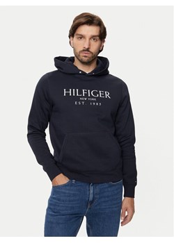 Tommy Hilfiger Bluza MW0MW35523 Granatowy Regular Fit ze sklepu MODIVO w kategorii Bluzy męskie - zdjęcie 182686057
