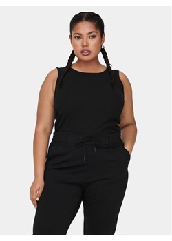ONLY Carmakoma Top 15288958 Czarny Regular Fit ze sklepu MODIVO w kategorii Bluzki damskie - zdjęcie 182686115