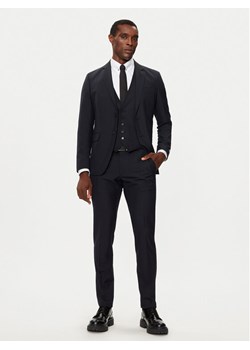 KARL LAGERFELD Garnitur 115244 544008 Granatowy Slim Fit ze sklepu MODIVO w kategorii Garnitury męskie - zdjęcie 182686198