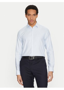 Calvin Klein Koszula K10K114302 Błękitny Slim Fit ze sklepu MODIVO w kategorii Koszule męskie - zdjęcie 182686248