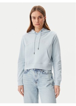 Guess Jeans Bluza W5GQ22 K68I4 Błękitny Regular Fit ze sklepu MODIVO w kategorii Bluzy damskie - zdjęcie 182686357