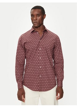 United Colors Of Benetton Koszula 56UAUQ04A Bordowy Regular Fit ze sklepu MODIVO w kategorii Koszule męskie - zdjęcie 182686365