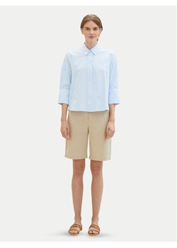 Tom Tailor Szorty materiałowe 1040694 Beżowy Regular Fit ze sklepu MODIVO w kategorii Szorty - zdjęcie 182686376