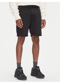 Tommy Jeans Szorty materiałowe Scanton DM0DM21950 Czarny Slim Fit ze sklepu MODIVO w kategorii Spodenki męskie - zdjęcie 182686487
