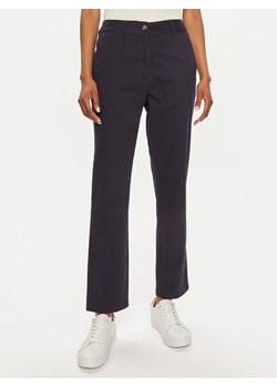 Gant Chinosy 4150261 Granatowy Slim Fit ze sklepu MODIVO w kategorii Spodnie damskie - zdjęcie 182686515