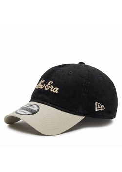 New Era Czapka z daszkiem Script Cord 9TWENTY 60580826 Czarny ze sklepu MODIVO w kategorii Czapki z daszkiem męskie - zdjęcie 182686558