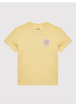 Vans T-Shirt Radically Happy Crew VN0A7YVK Żółty Regular Fit ze sklepu MODIVO w kategorii T-shirty chłopięce - zdjęcie 182686579