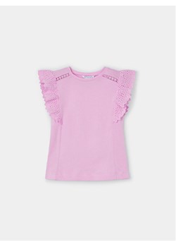 Mayoral Bluzka 3082 Różowy Regular Fit ze sklepu MODIVO w kategorii Bluzki dziewczęce - zdjęcie 182686586