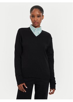 United Colors Of Benetton Sweter 103CD10BE Czarny Regular Fit ze sklepu MODIVO w kategorii Swetry damskie - zdjęcie 182686698