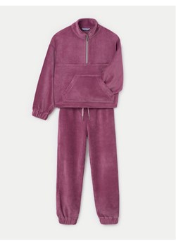Mayoral Dres 7845 Fioletowy Regular Fit ze sklepu MODIVO w kategorii Dresy dziewczęce - zdjęcie 182686916