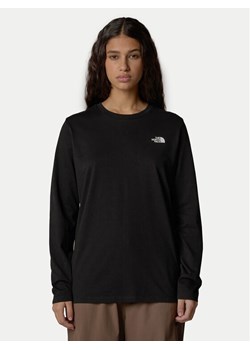The North Face Bluzka Simple Dome NF0A87QP Czarny Relaxed Fit ze sklepu MODIVO w kategorii Bluzki damskie - zdjęcie 182686935