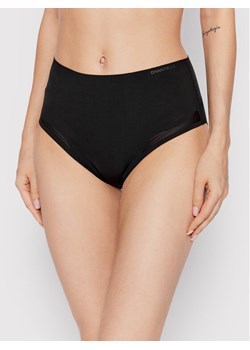 Chantelle Figi klasyczne z wysokim stanem Pure Light C10M80 Czarny ze sklepu MODIVO w kategorii Majtki damskie - zdjęcie 182687007