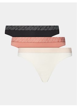 Tommy Hilfiger Komplet 3 par fig klasycznych UW0UW05187 Kolorowy ze sklepu MODIVO w kategorii Majtki damskie - zdjęcie 182687026