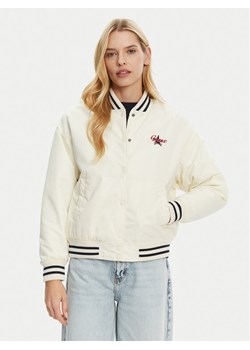 Guess Jeans Kurtka bomber W5RL43 WHAA2 Beżowy Regular Fit ze sklepu MODIVO w kategorii Kurtki damskie - zdjęcie 182687085