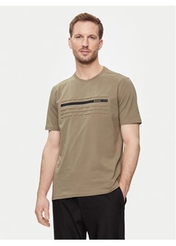 Boss T-Shirt 50513010 Beżowy Regular Fit ze sklepu MODIVO w kategorii T-shirty męskie - zdjęcie 182687255