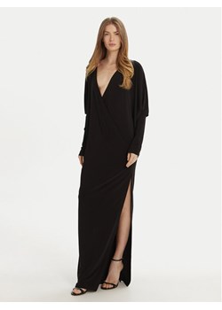 NORMA KAMALI Sukienka wieczorowa KK3243PLF85001 Czarny Regular Fit ze sklepu MODIVO w kategorii Sukienki - zdjęcie 182687307