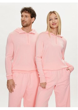 Pangaia Bluza Merino Różowy Regular Fit ze sklepu MODIVO w kategorii Bluzy męskie - zdjęcie 182687316
