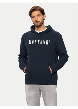 Mustang Bluza Bronson 1014687 Granatowy Regular Fit ze sklepu MODIVO w kategorii Bluzy męskie - zdjęcie 182687358