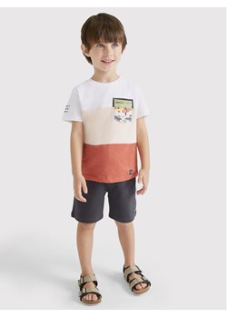 Mayoral Komplet t-shirt i szorty sportowe 3659 Biały Regular Fit ze sklepu MODIVO w kategorii Komplety chłopięce - zdjęcie 182687379