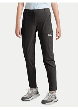 Jack Wolfskin Spodnie outdoor Hikeout A63927 Czarny Regular Fit ze sklepu MODIVO w kategorii Spodnie męskie - zdjęcie 182687406