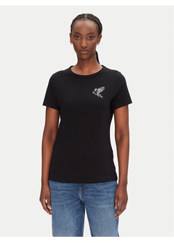 BOSS T-Shirt C_Elogo_21 50540260 Czarny Slim Fit ze sklepu MODIVO w kategorii Bluzki damskie - zdjęcie 182687508