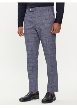 Boss Spodnie materiałowe C-Genius-242 50517103 Niebieski Slim Fit ze sklepu MODIVO w kategorii Spodnie męskie - zdjęcie 182687588