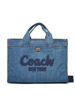 Coach Torebka Cargo CR657 B4/IN Niebieski ze sklepu MODIVO w kategorii Torby Shopper bag - zdjęcie 182687598