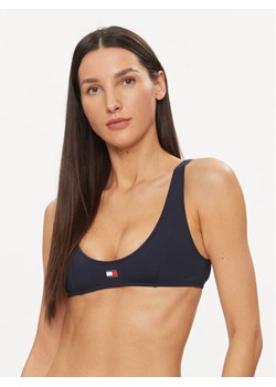 Tommy Hilfiger Góra od bikini UW0UW05098 Granatowy ze sklepu MODIVO w kategorii Stroje kąpielowe - zdjęcie 182687608