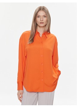 Calvin Klein Koszula K20K206777 Pomarańczowy Relaxed Fit ze sklepu MODIVO w kategorii Koszule damskie - zdjęcie 182687688