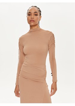 Wolford Body 79295 Beżowy Slim Fit ze sklepu MODIVO w kategorii Bluzki damskie - zdjęcie 182687696