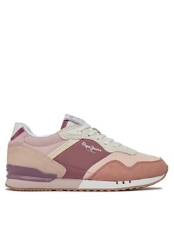 Pepe Jeans Sneakersy London Urban W PLS40005 Pomarańczowy ze sklepu MODIVO w kategorii Buty sportowe damskie - zdjęcie 182687805