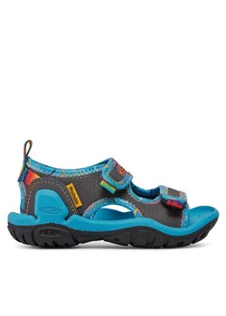 Keen Sandały Knotch Creek Ot 1027218 Niebieski ze sklepu MODIVO w kategorii Sandały dziecięce - zdjęcie 182687996