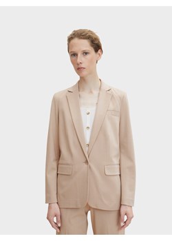 Tom Tailor Marynarka 1032858 Beżowy Regular Fit ze sklepu MODIVO w kategorii Marynarki damskie - zdjęcie 182688007