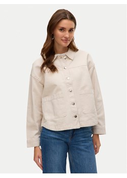 Vero Moda Koszula jeansowa Jamie 10331693 Beżowy Relaxed Fit ze sklepu MODIVO w kategorii Koszule damskie - zdjęcie 182688178