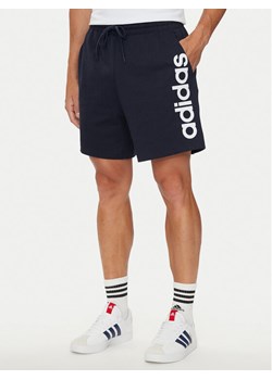 adidas Szorty sportowe AEROREADY Essentials Single Jersey Linear Logo Shorts IC0064 Niebieski Regular Fit ze sklepu MODIVO w kategorii Spodenki męskie - zdjęcie 182688205