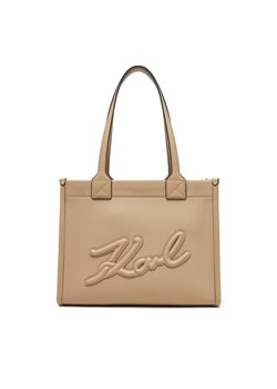 KARL LAGERFELD Torebka A1W30042 Beżowy ze sklepu MODIVO w kategorii Torebki damskie - zdjęcie 182688225