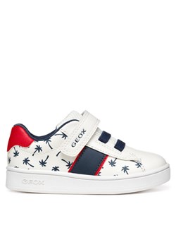 Geox Sneakersy B Eclyper B455LA 000BC C0050 Biały ze sklepu MODIVO w kategorii Buty sportowe dziecięce - zdjęcie 182688227