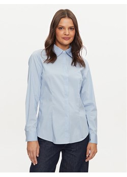 United Colors Of Benetton Koszula 5AWRDQ03B Błękitny Regular Fit ze sklepu MODIVO w kategorii Koszule damskie - zdjęcie 182688239