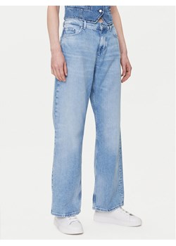 Mustang Jeansy Madison 1016211 Błękitny Wide Fit - id: 0000304893186 - marki Mustang - 182688249 Mustang Jeansy Madison 1016211 Błękitny Wide Fit ze sklepu MODIVO w kategorii Jeansy damskie - zdjęcie 182688249