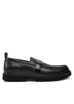 Calvin Klein Jeans Mokasyny Eva Apron Loafer Hdw YM0YM01252 Czarny ze sklepu MODIVO w kategorii Mokasyny męskie - zdjęcie 182688275