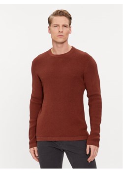 Selected Homme Sweter 16079776 Bordowy Regular Fit ze sklepu MODIVO w kategorii Swetry męskie - zdjęcie 182688399