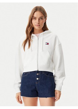 Tommy Jeans Bluza DW0DW21355 Biały Boxy Fit ze sklepu MODIVO w kategorii Bluzy damskie - zdjęcie 182688628