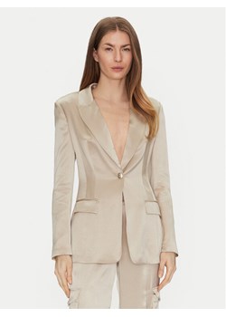 Guess Marynarka 5RGN01 7248A Brązowy Regular Fit ze sklepu MODIVO w kategorii Marynarki damskie - zdjęcie 182688638