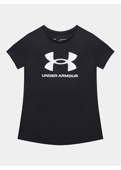 Under Armour T-Shirt Ua Sportstyle Logo Ss 1361182 Czarny Loose Fit - id: 0000303437961 - marki Under Armour - 182688747 Under Armour T-Shirt Ua Sportstyle Logo Ss 1361182 Czarny Loose Fit ze sklepu MODIVO w kategorii Bluzki dziewczęce - zdjęcie 182688747